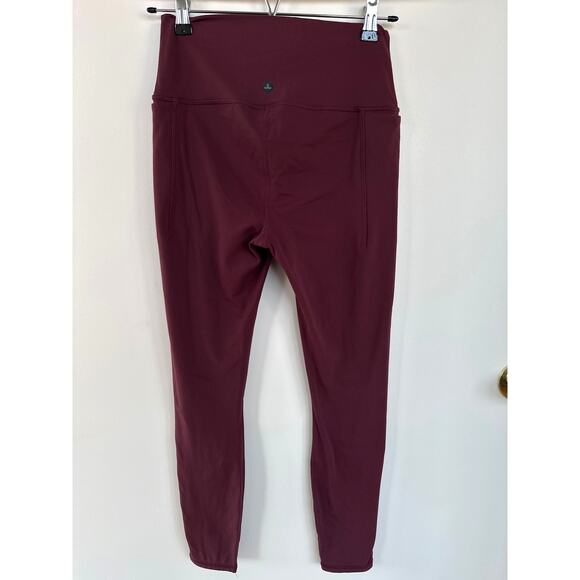 PrAna Luxara Pocket Legging Mulberry, EUC, Size Medium - Picture 1 of 8